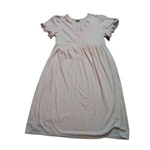 Vintage Intimate Moods Short Sleeve Gown‎ See Pictures For Stain And Condition